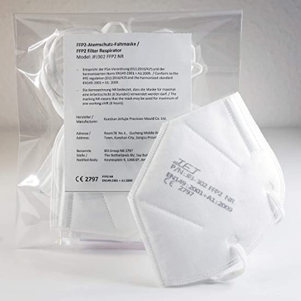 KN95/FFP2 - Mascarilla de 4 capas (5 unidades)