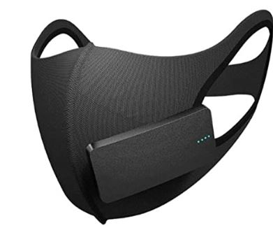 Cara Purificador Aire con Ventilador, Inteligente Eléctricos Nanomateriales Tranquilas Breathe Filtro